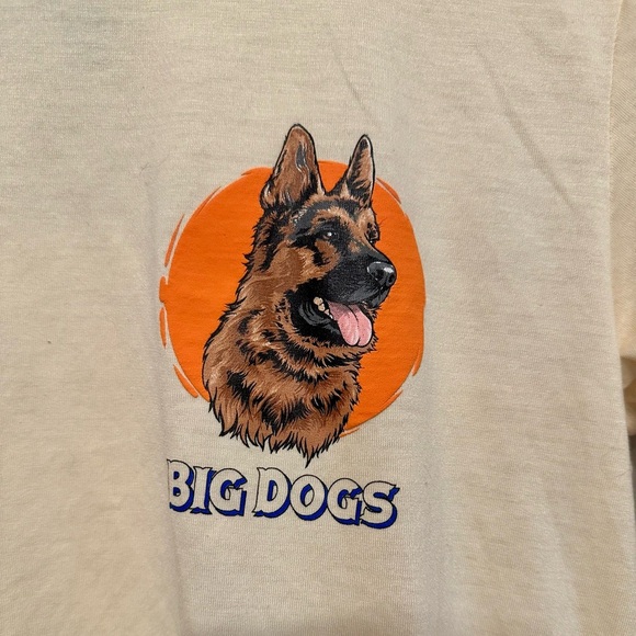 “Big Dogs Do Big Things” German Shepherd Tee Small - Picture 3 of 6